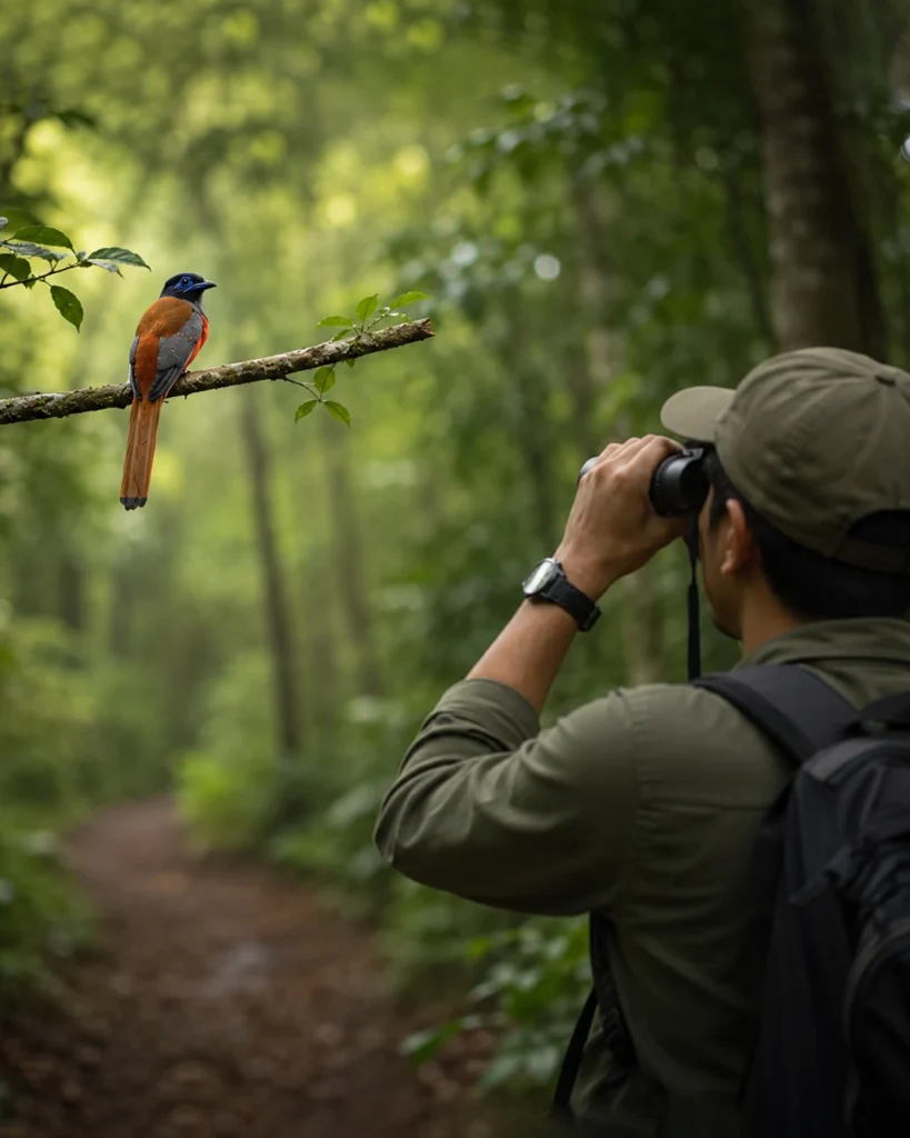 guided birdwatching